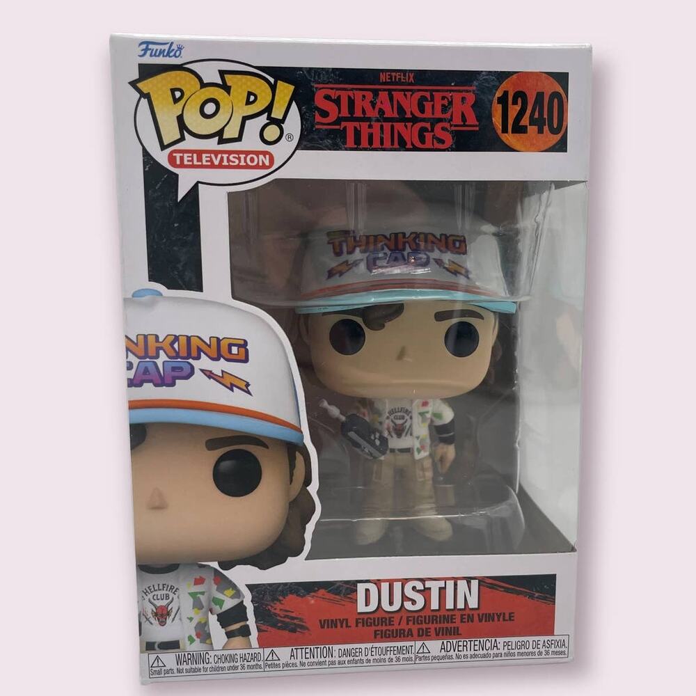 Funko Pop! TV: Stranger Things - Dustin Vinyl Figure